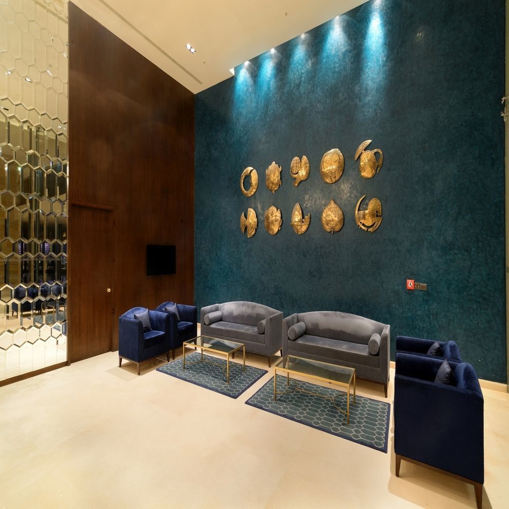 Marasa Sarovar Premiere Tirupati Exteriér fotografie The interior of the lounge